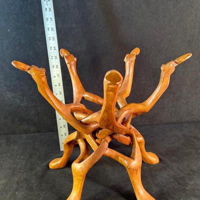 Lot 141. African Folding Table. 12"