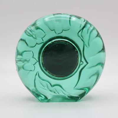 FENTON Glass Tabletop Clock (See Details)