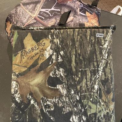 Camo cushions