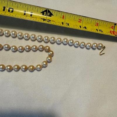 2 Sets of Tied Pearls
