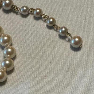 2 Sets of Tied Pearls