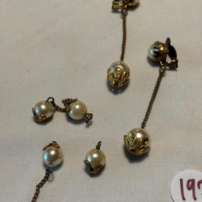 Gold & Pearl Costume Set