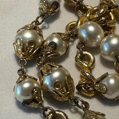 Gold & Pearl Costume Set