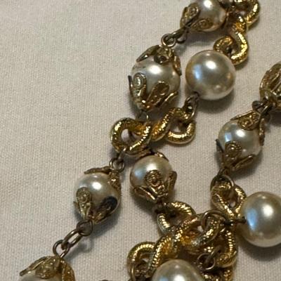 Gold & Pearl Costume Set