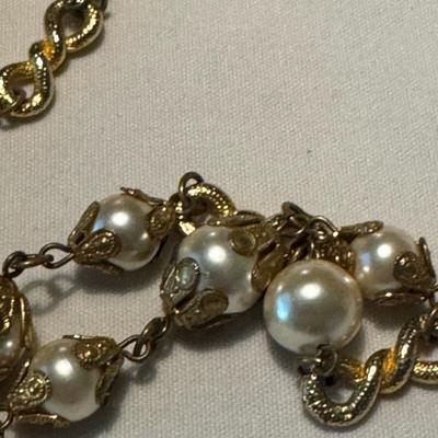 Gold & Pearl Costume Set