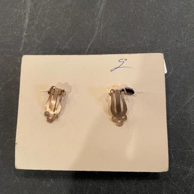 Big, beautiful, clip earrings