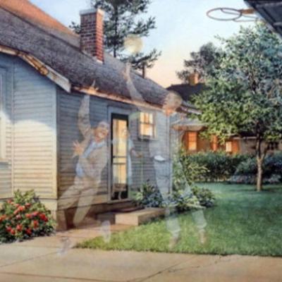 "One on One" by Charles Peterson - Best in Show - In Gallery tube