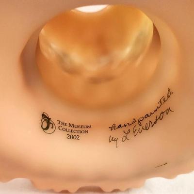 Lot #43 Fenton Hand Painted Fairy Lamp - 2002