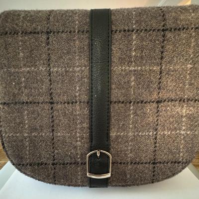 Harris Tweed (New) Shoulder Bag - Glenn Appin of Scotland - Retail $235