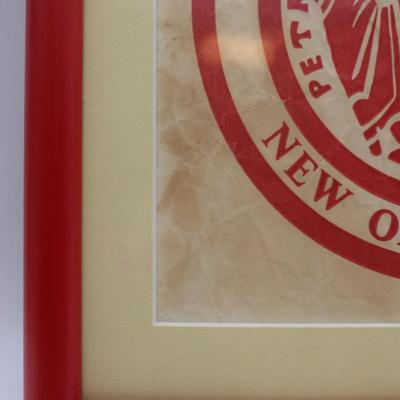 Framed 1984 New Orleans Vatican Pavilion