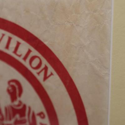 Framed 1984 New Orleans Vatican Pavilion