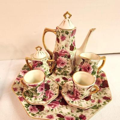 Lot #56 Two Miniature China Tea Sets
