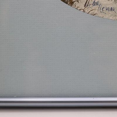 Framed Original Painting by Belly Leviak