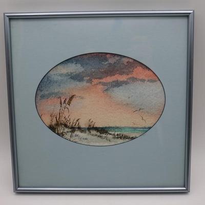 Framed Original Painting by Belly Leviak