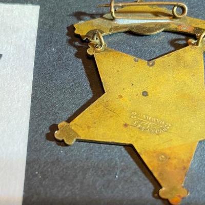 1897 Topeka Ks Fall Festival Pin