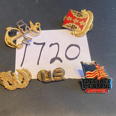 Vintage Military Pins