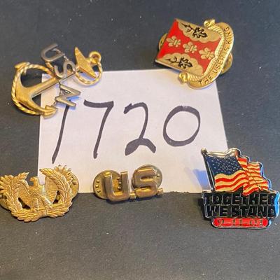 Vintage Military Pins