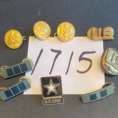 Vintage Military Pins