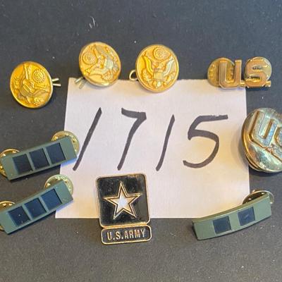 Vintage Military Pins