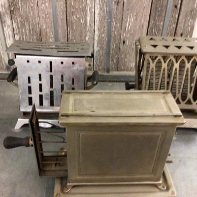 Three Vintage Toaster