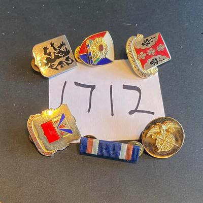 Vintage Military Pins