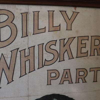 1915, Billy Whiskers Party Lithograph Game Framed Poster