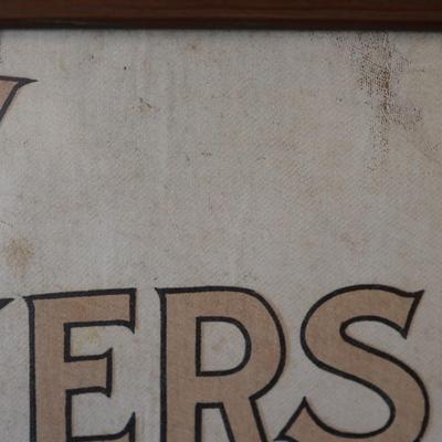 1915, Billy Whiskers Party Lithograph Game Framed Poster