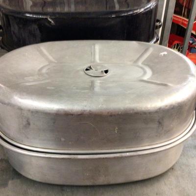 Vintage Metal Roaster Ovens