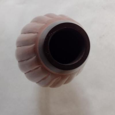 Large, Hand Crafted, Turned Wood Vase by Bobby Phillips- Cherry and Ebony (#23).