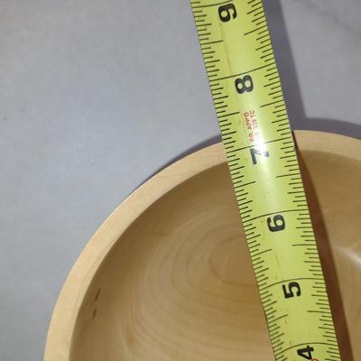 Set of Four Hand Crafted, Turned Wood Bowls by Bobby Phillips- Maple (#30).