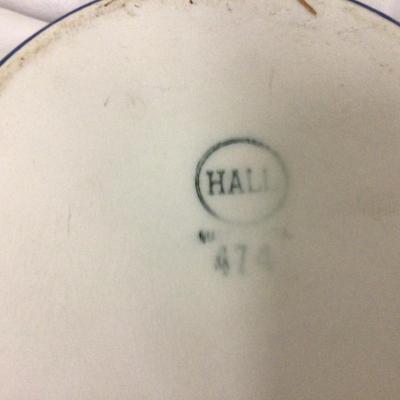 Casserole in Metal Holder, Homer Laughlin Serving Bowl and Hall Covered Casserole