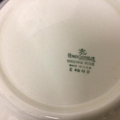 Casserole in Metal Holder, Homer Laughlin Serving Bowl and Hall Covered Casserole