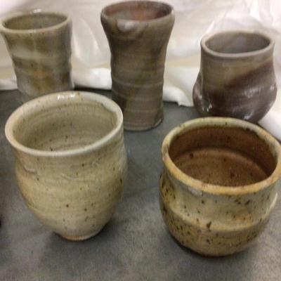 9 Pieces Modern Pottery Lot