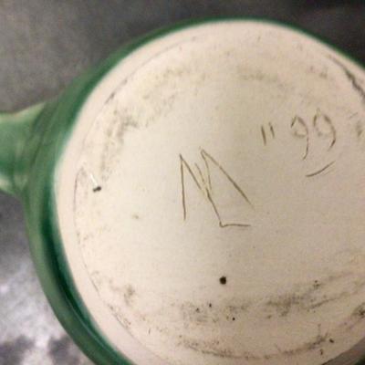 9 Modern Pottery Coffee Mug Lot