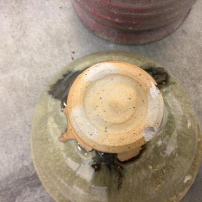 Four Modern Pottery Bowls