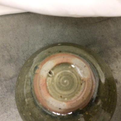 Set of Three Matching Progressive Modern Pottery Bowls