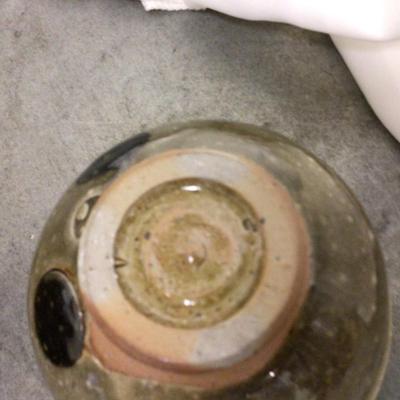 Set of Three Matching Progressive Modern Pottery Bowls