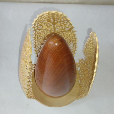 Hand Crafted, Turned and Pierced Wood Home Decor by Bobby Phillips- Box Elder and Cherry (#44).