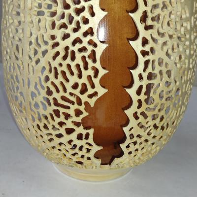 Hand Crafted, Turned and Pierced Wood Home Decor by Bobby Phillips- Box Elder and Cherry (#44).