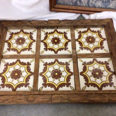 Cutting Tile, Tiki Tray, Bathroom Picture