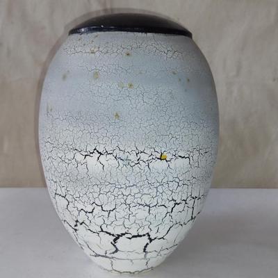 Large, Hand Crafted, Turned Wood Vase by Bobby Phillips- Camphor (#49).