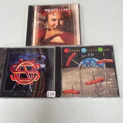 Crosby, Stills & Nash CD’s