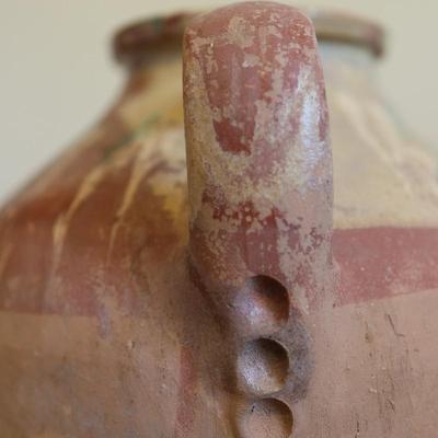 Antique 18" Terracotta Tall Jar