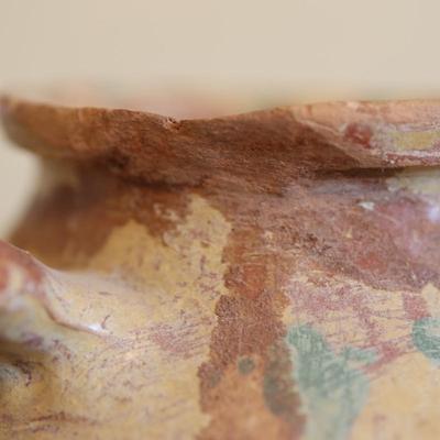 Antique 18" Terracotta Tall Jar