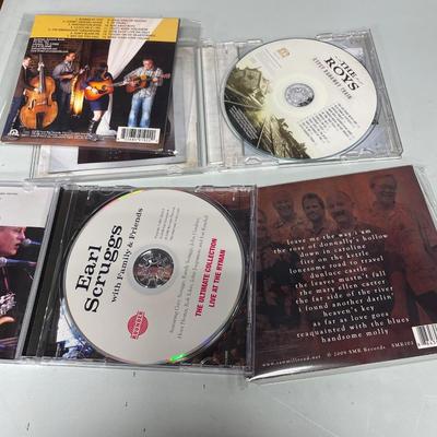 Earl Scruggs CD’s
