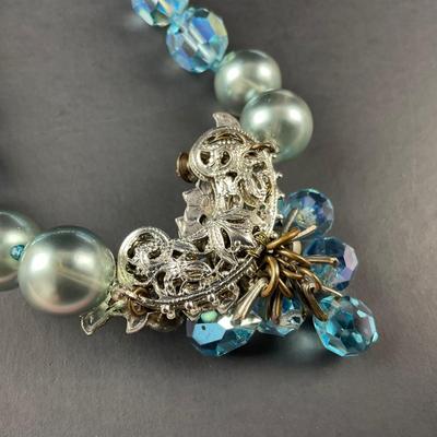 -47- DE MARIO | New York Earrings & Necklace | Marked