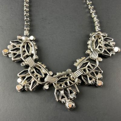 -50- JULIANA DELIZZA & ELSTER | 1950’s Rhinestone Necklace