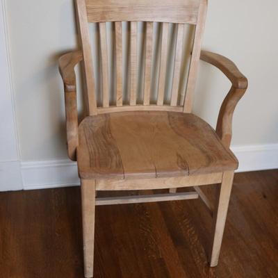 Solid Wood Chair (See Details)
