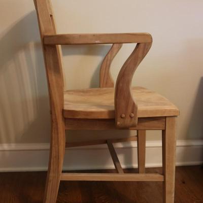 Solid Wood Chair (See Details)