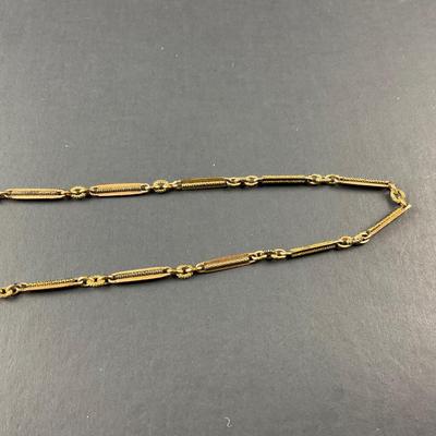 -53- WATCH FOB | S.O.B. + Co. Gold Toned Watch Fob | Marked